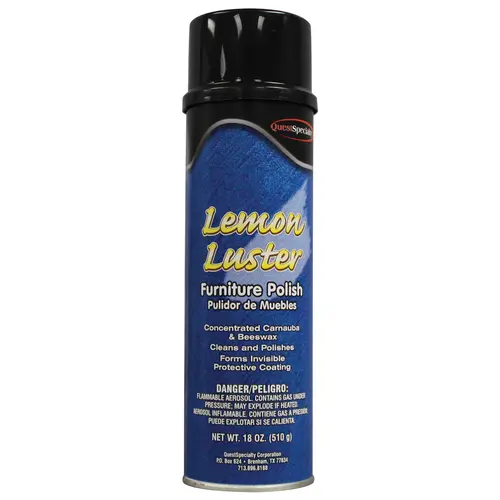 Lemon Luster Lemon Furniture Polish, 18 Ounces